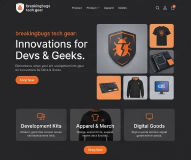 BreakingBugs.com concept 4